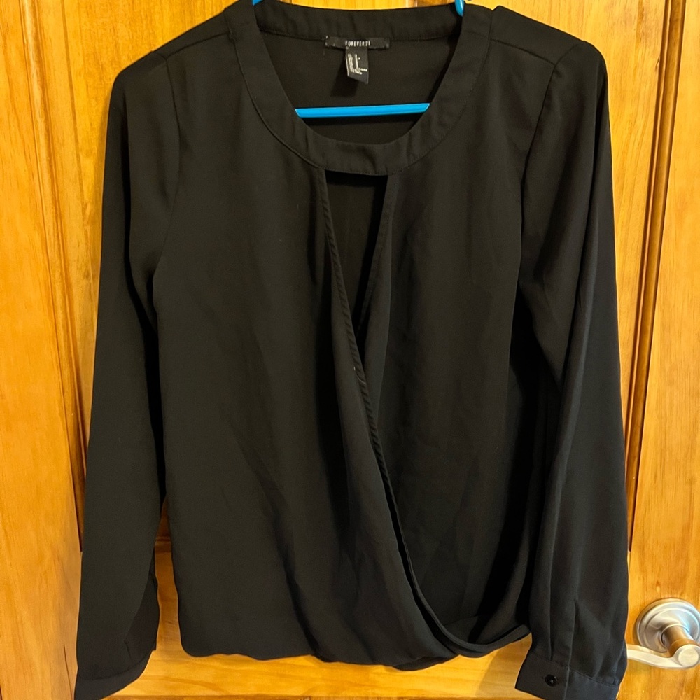 Forever 21 Satin Shirt